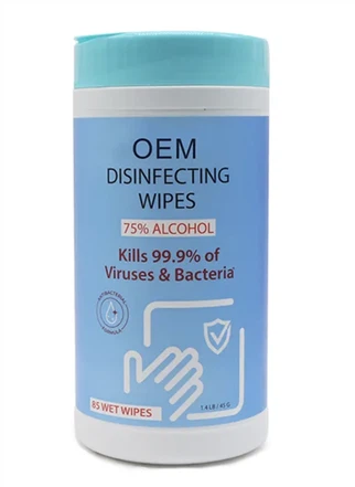 Автомобильные дезинфицирующие салфетки